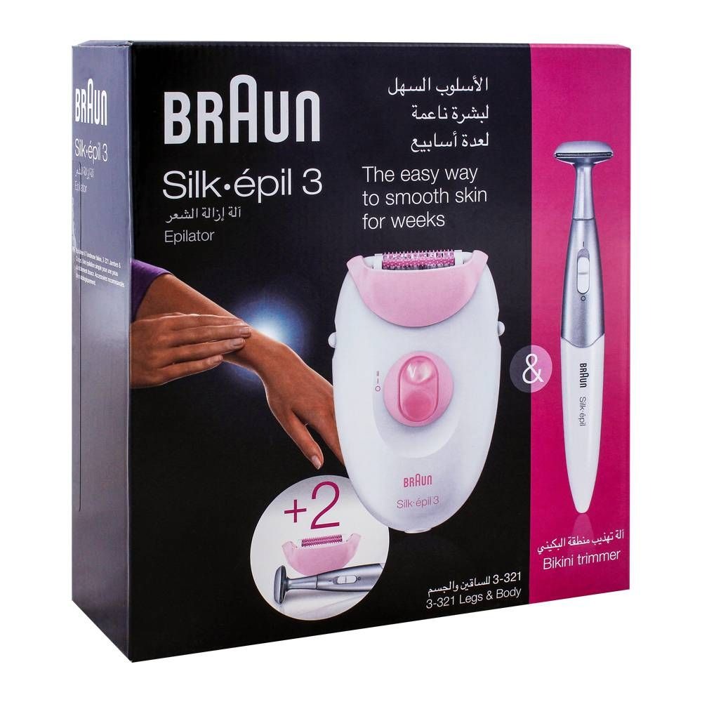 Braun Silk-épil 3270 Epilator & Trimmer Braun Silk-épil 3270 Epilator & Trimmer