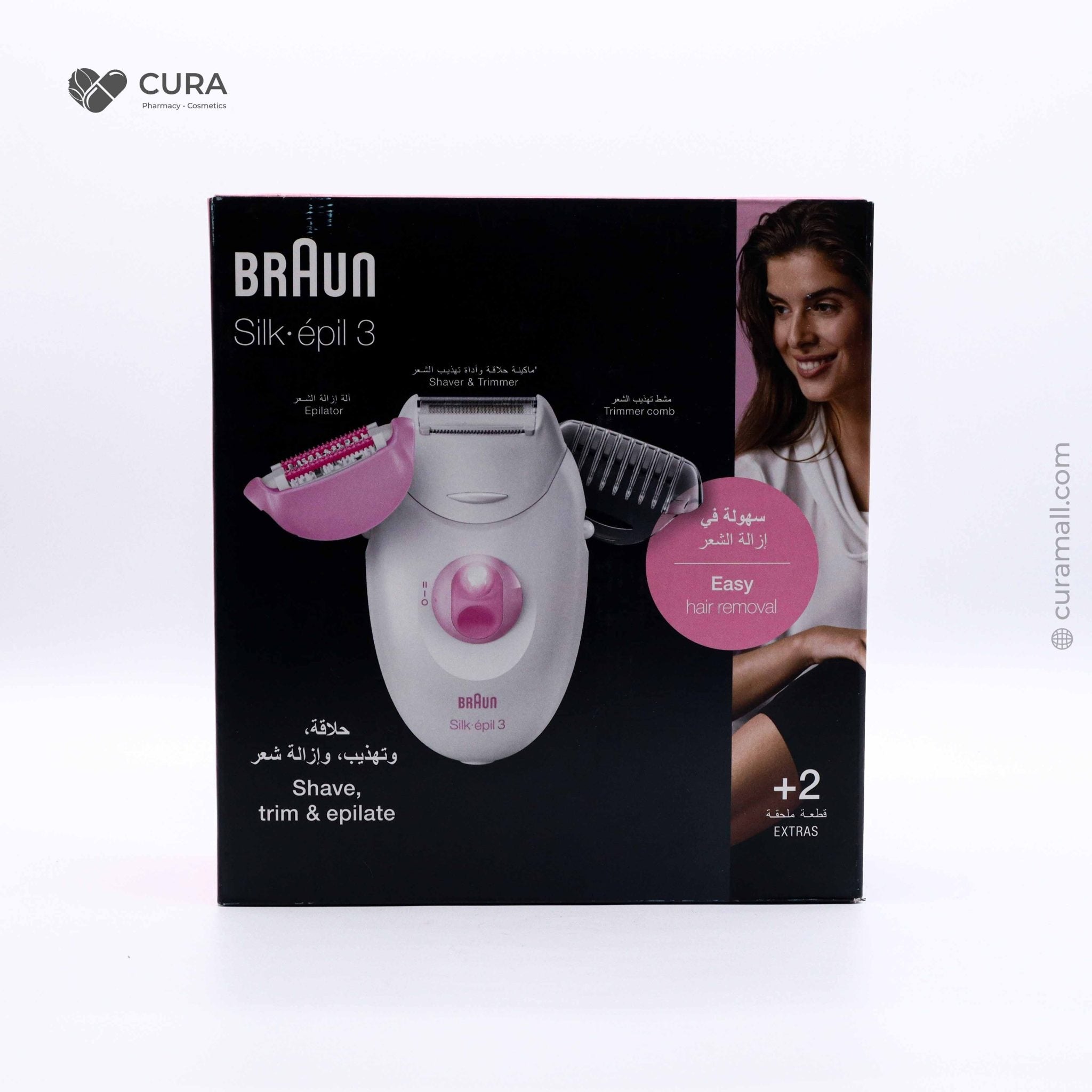 Braun Silk-épil 3270 Epilator & Trimmer Braun Silk-épil 3270 Epilator & Trimmer