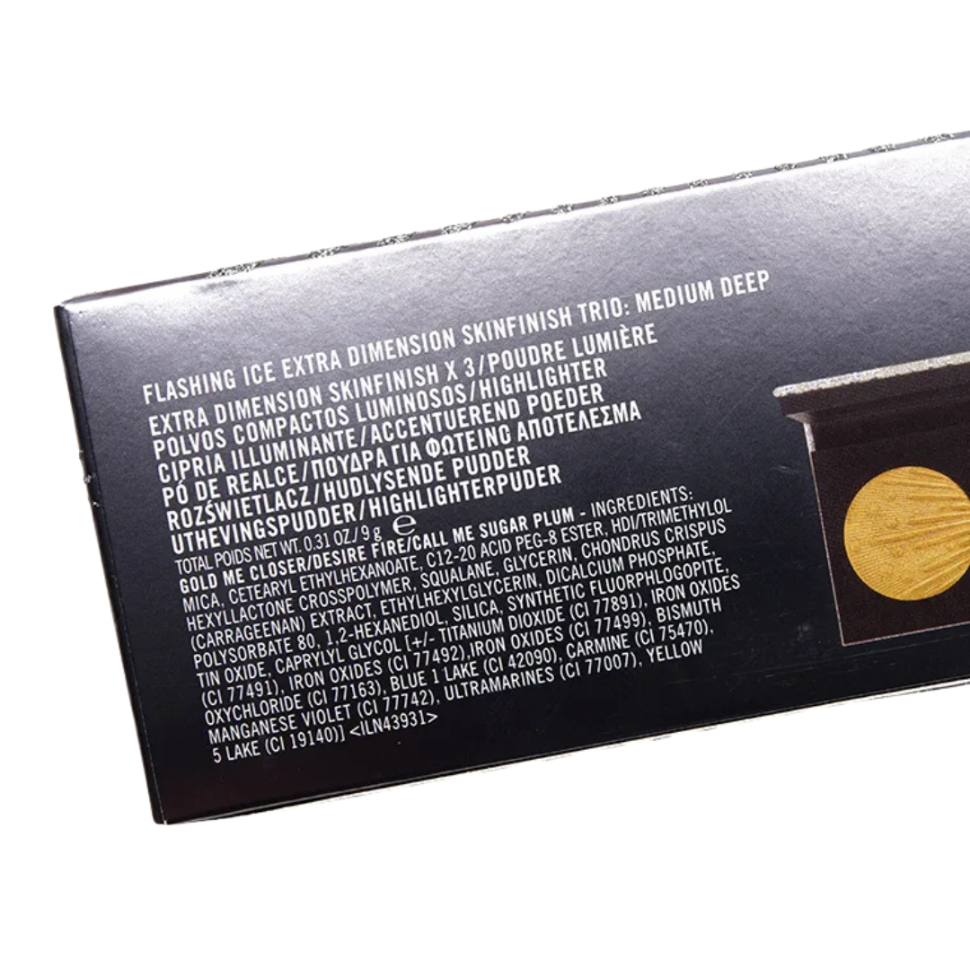 MAC Ice Extra Dimension Trio Medium Deep 3g