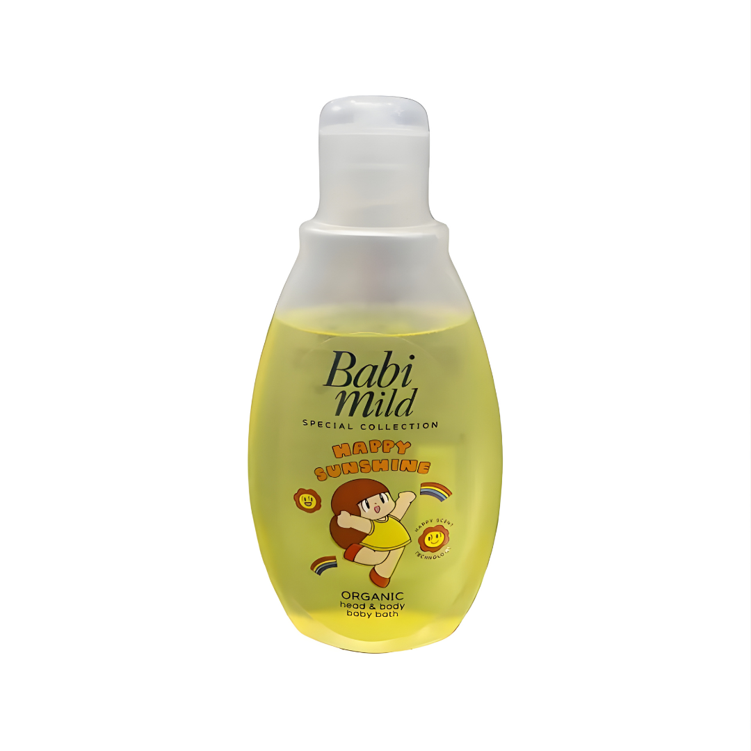 Babi Mild Baby Bath 180ml Happy Sunshine