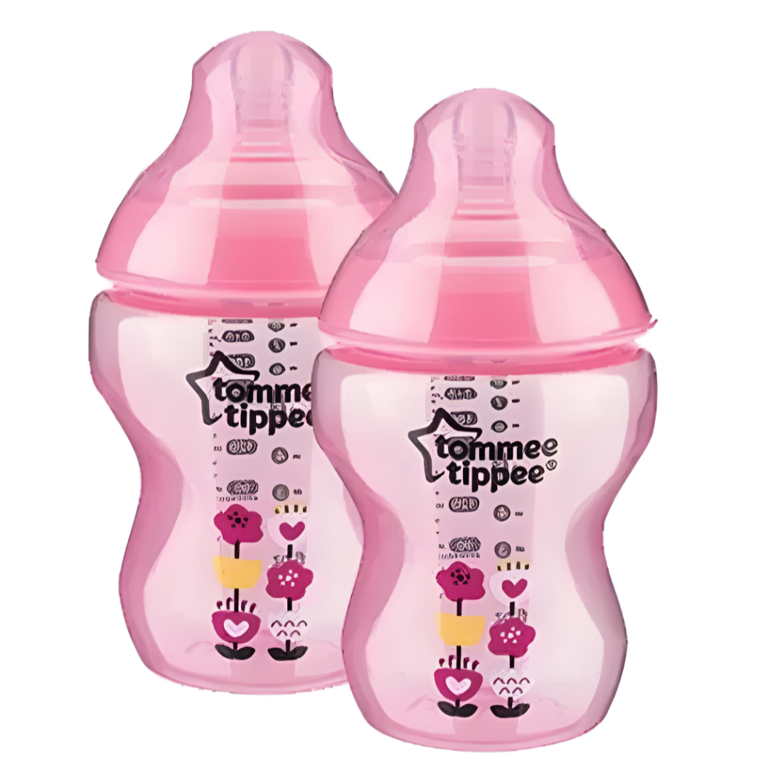 Tommee Tippee 2pk Pink 260ml
