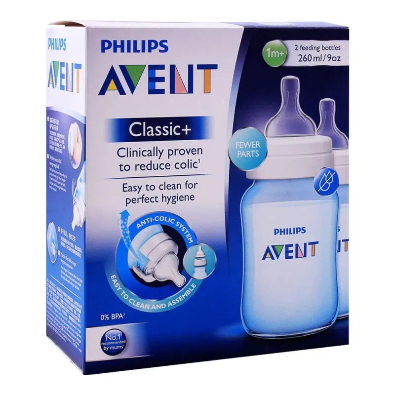 Avent Classic+ Anti Colic Feeding Bottle 260ml