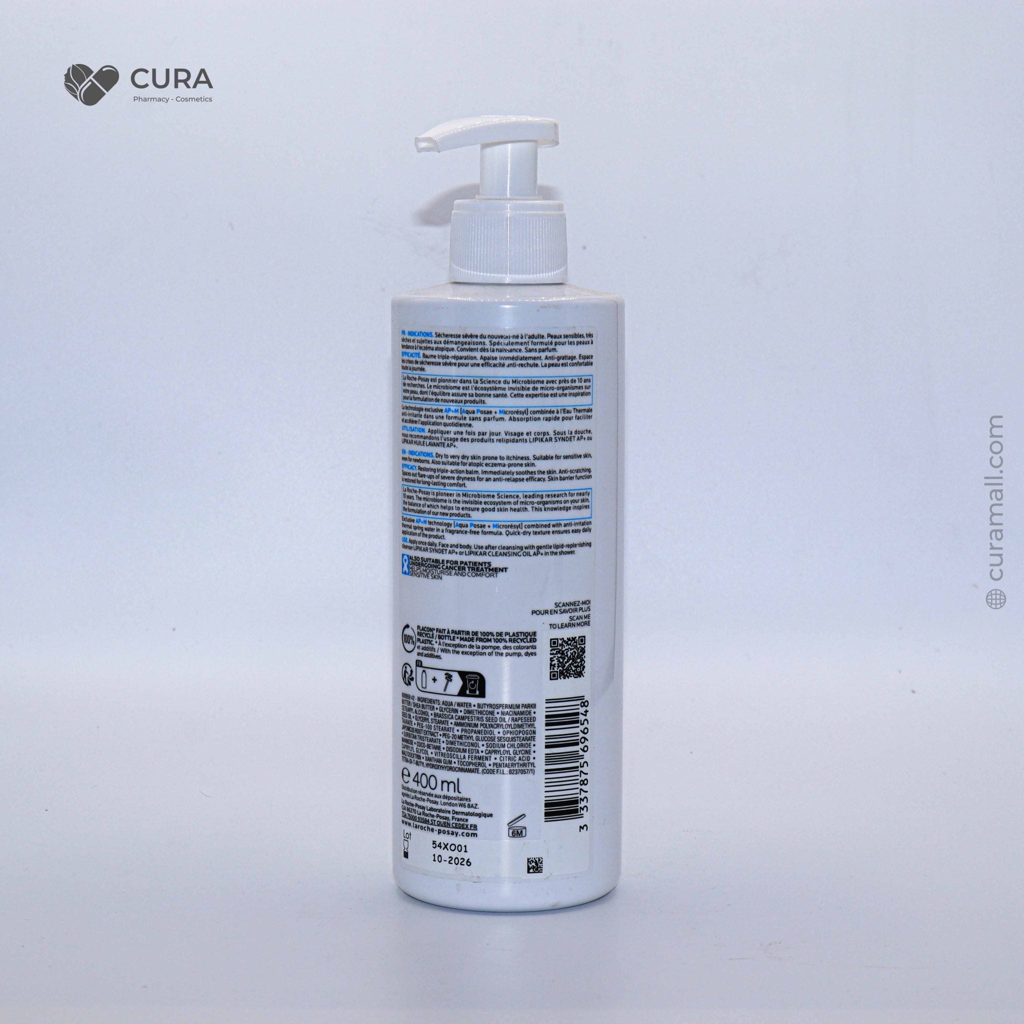 La Roche-Posay Lipikar Baume AP+M 400ml