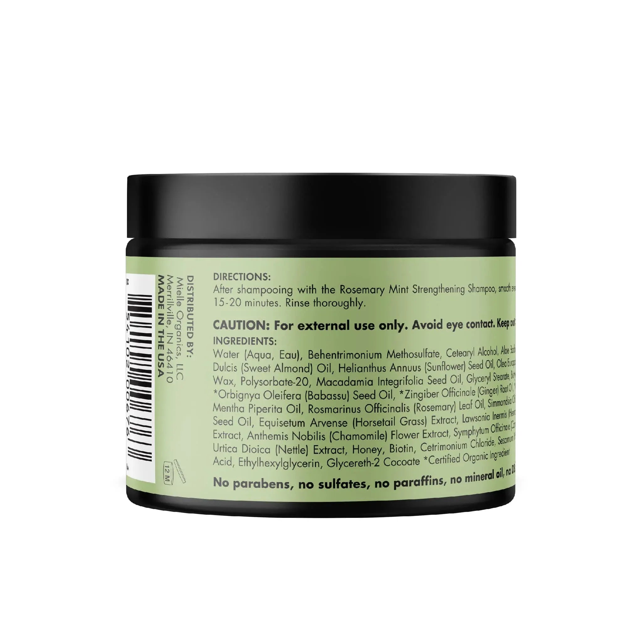 Mielle Rosemary Mint Strengthening Hair Mask 340g