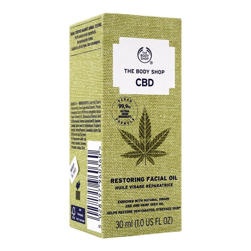 The Body Shop CBD Restoring Facial Oil 30ml