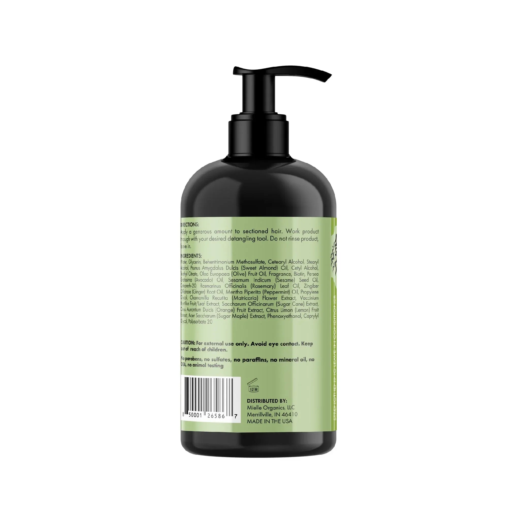 Mielle Rosemary Mint Strengthening Leave-In Conditioner 355ml