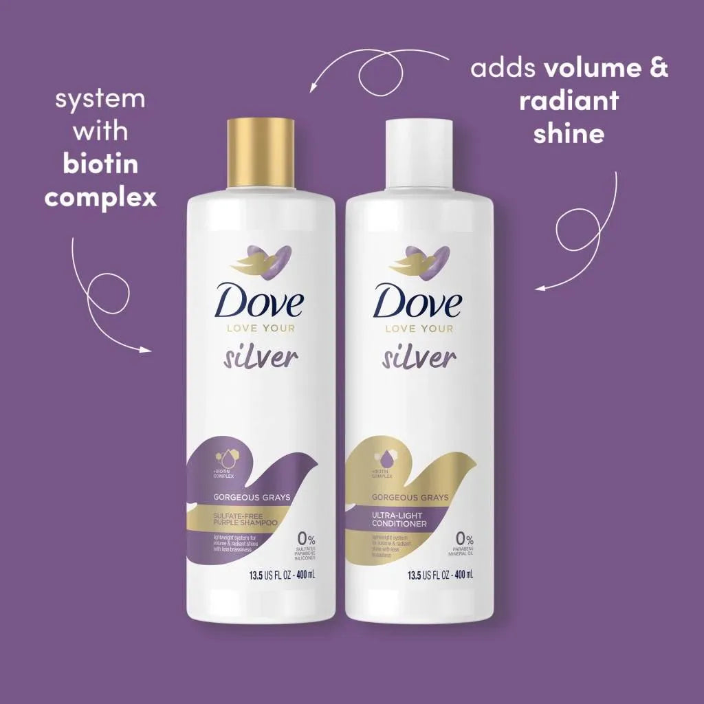 Dove Love Your Silver Ultra Light Conditioner 400ml