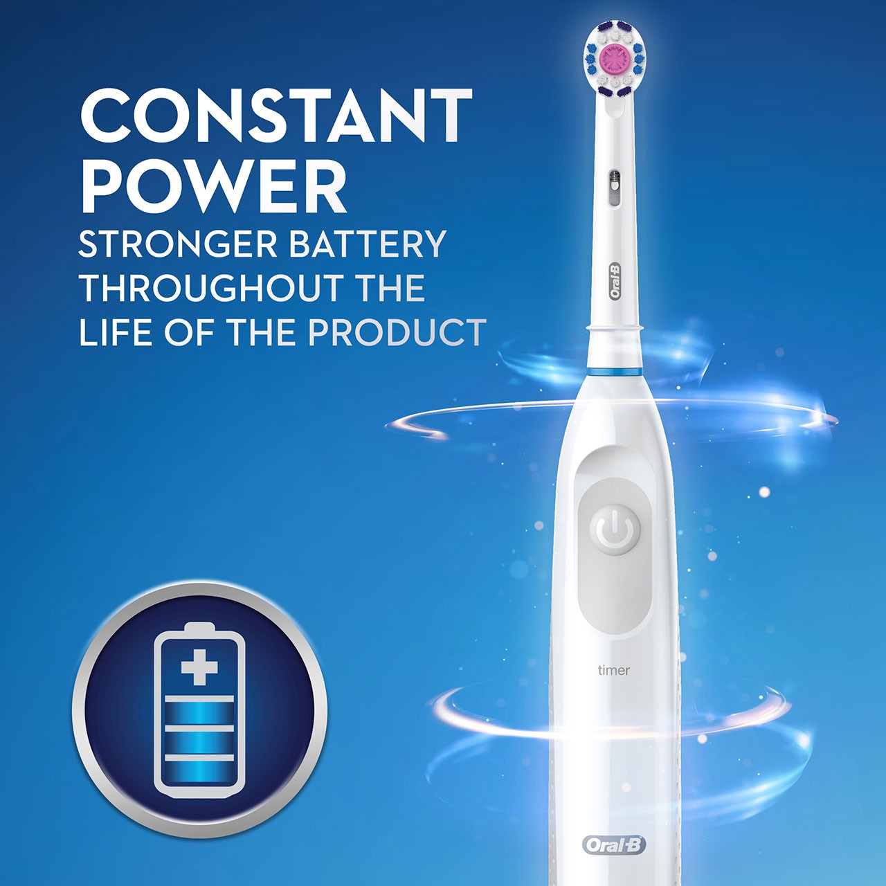 Oral-B Pro Battery Power Toothbrush DB5 White