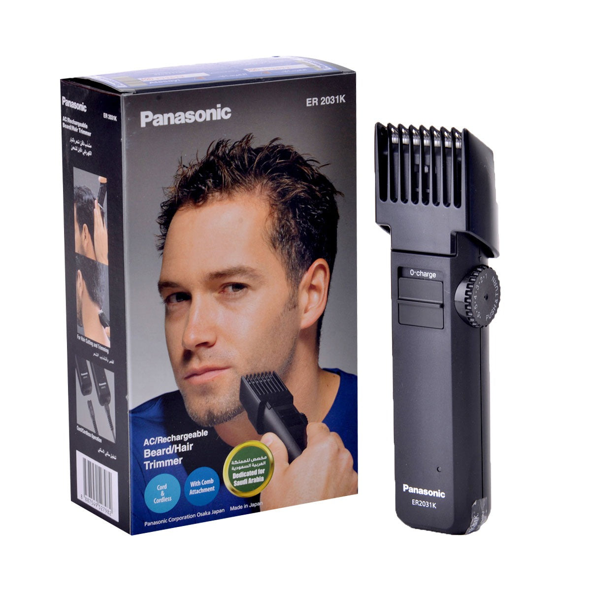 Panasonic Hair & Beard Trimmer ER-2031K