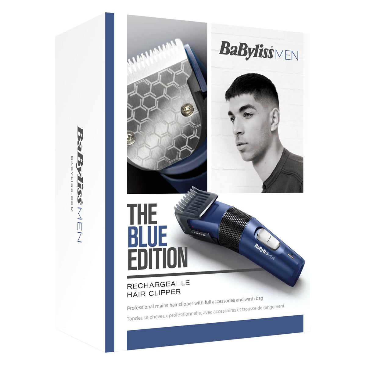 Babyliss Men The Blue Edition Hair Clipper Set