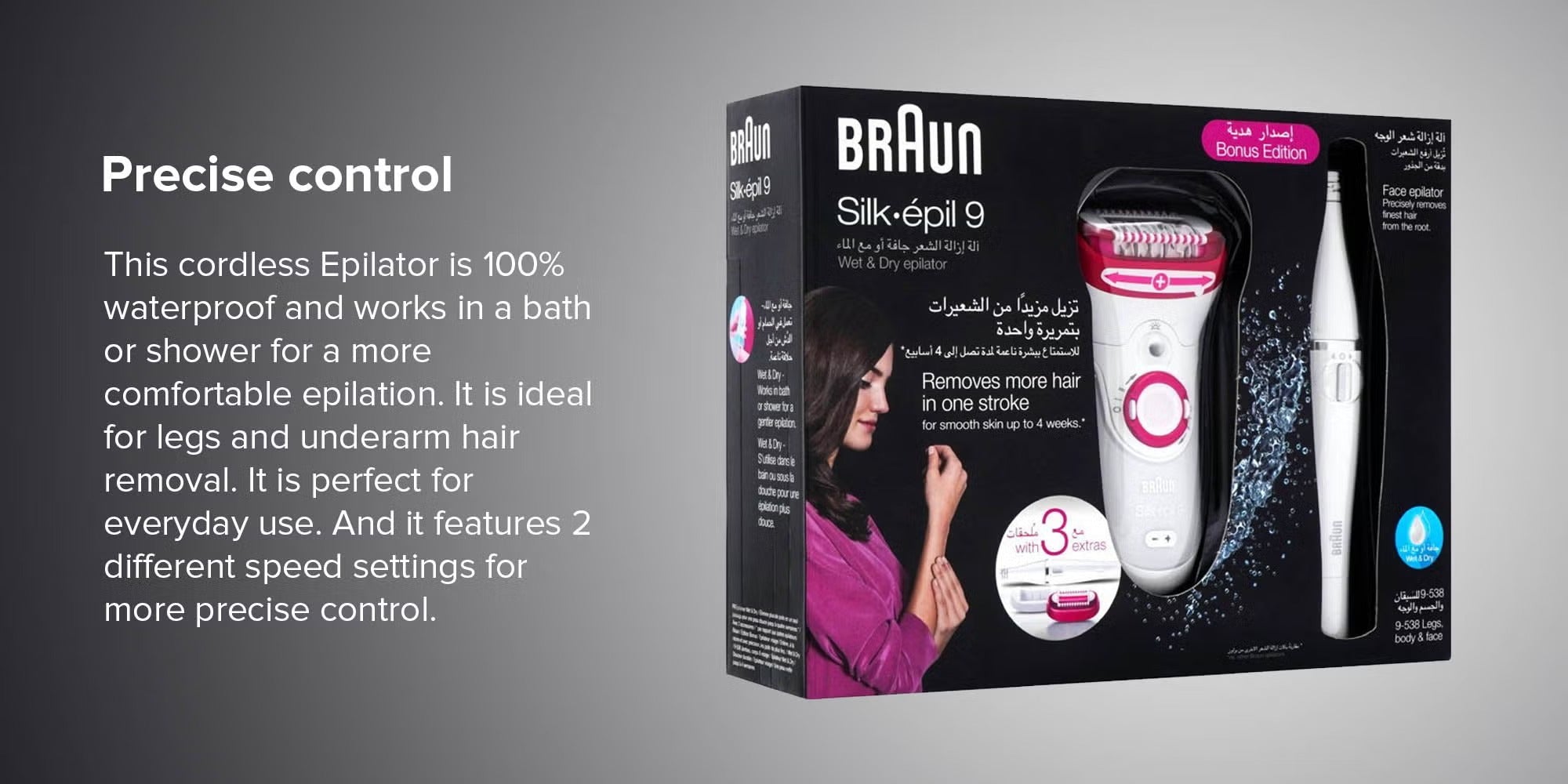 Braun Silk-épil 9 538 Epilator