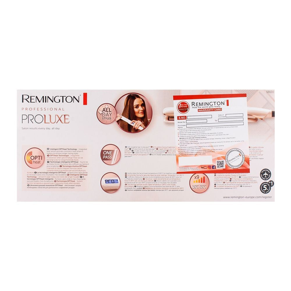 Remington Hair Straightener S9100