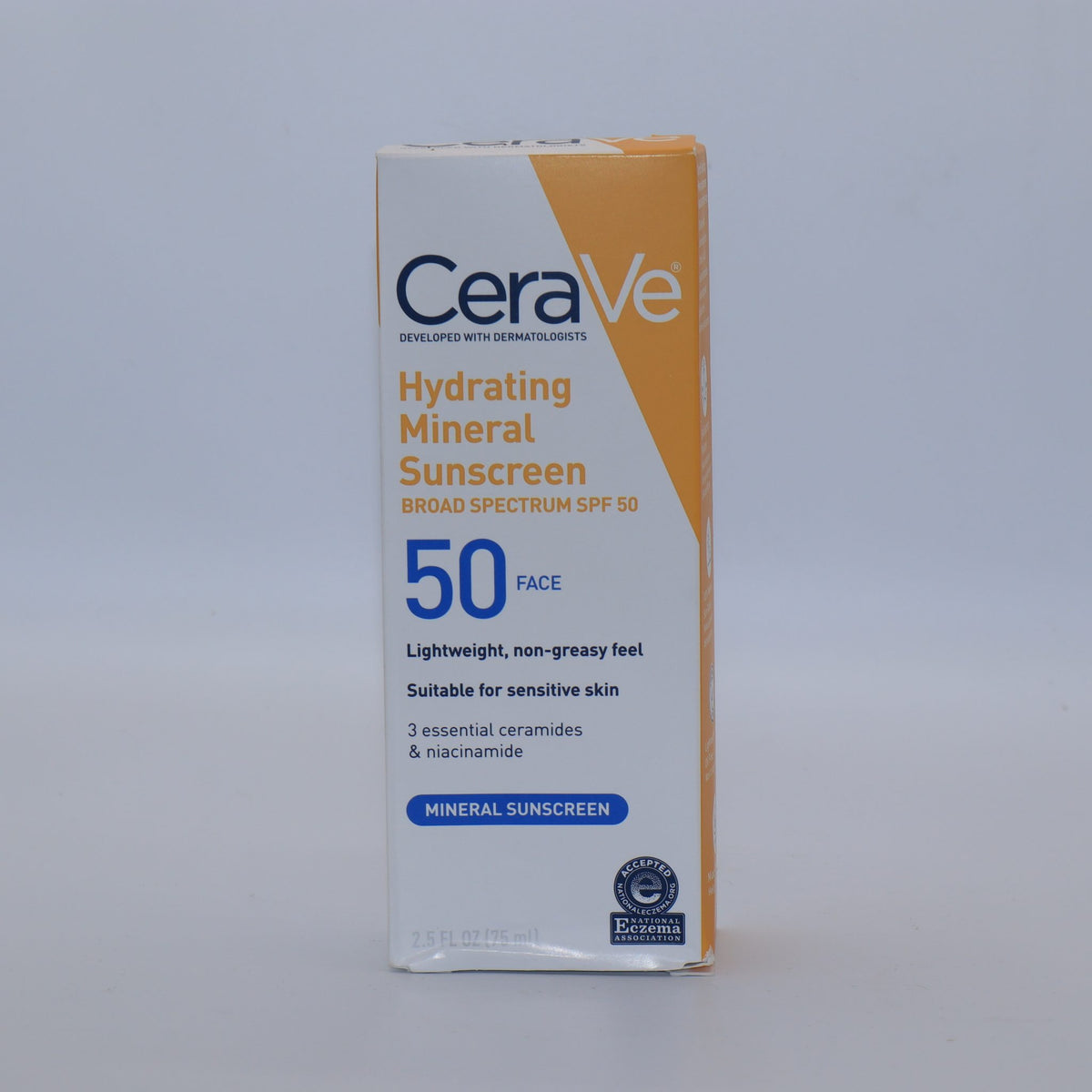 CeraVe Hydrating Mineral Sunscreen SPF 50 Face Lotion 75ml