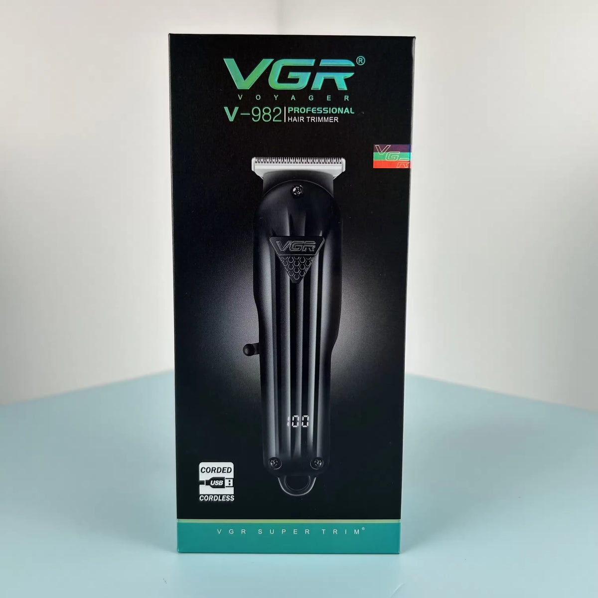 VGR Hair Trimmer V-982 – Rechargeable Precision Trimmer
