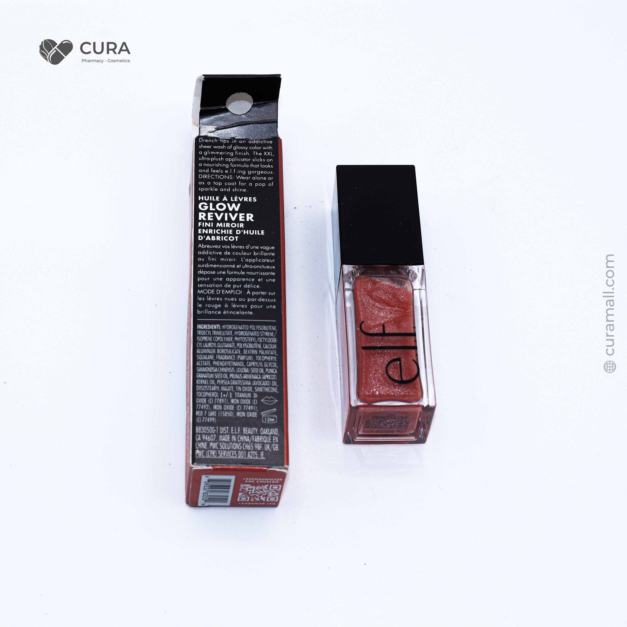 Elf Glow Reviver Lip Oil Princess Cut 7.6ml