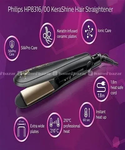 Philips Hair Straightener HP8316
