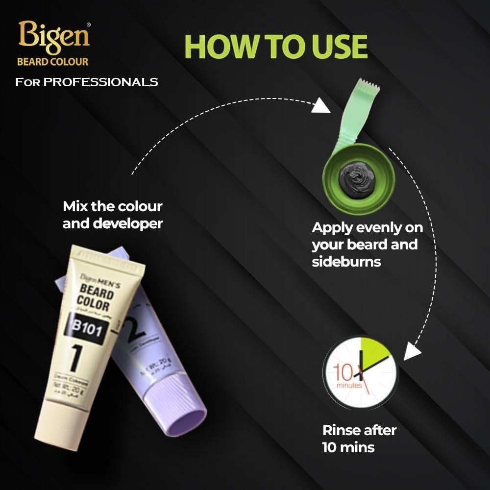 Bigen Men Beard Color B101 40ml