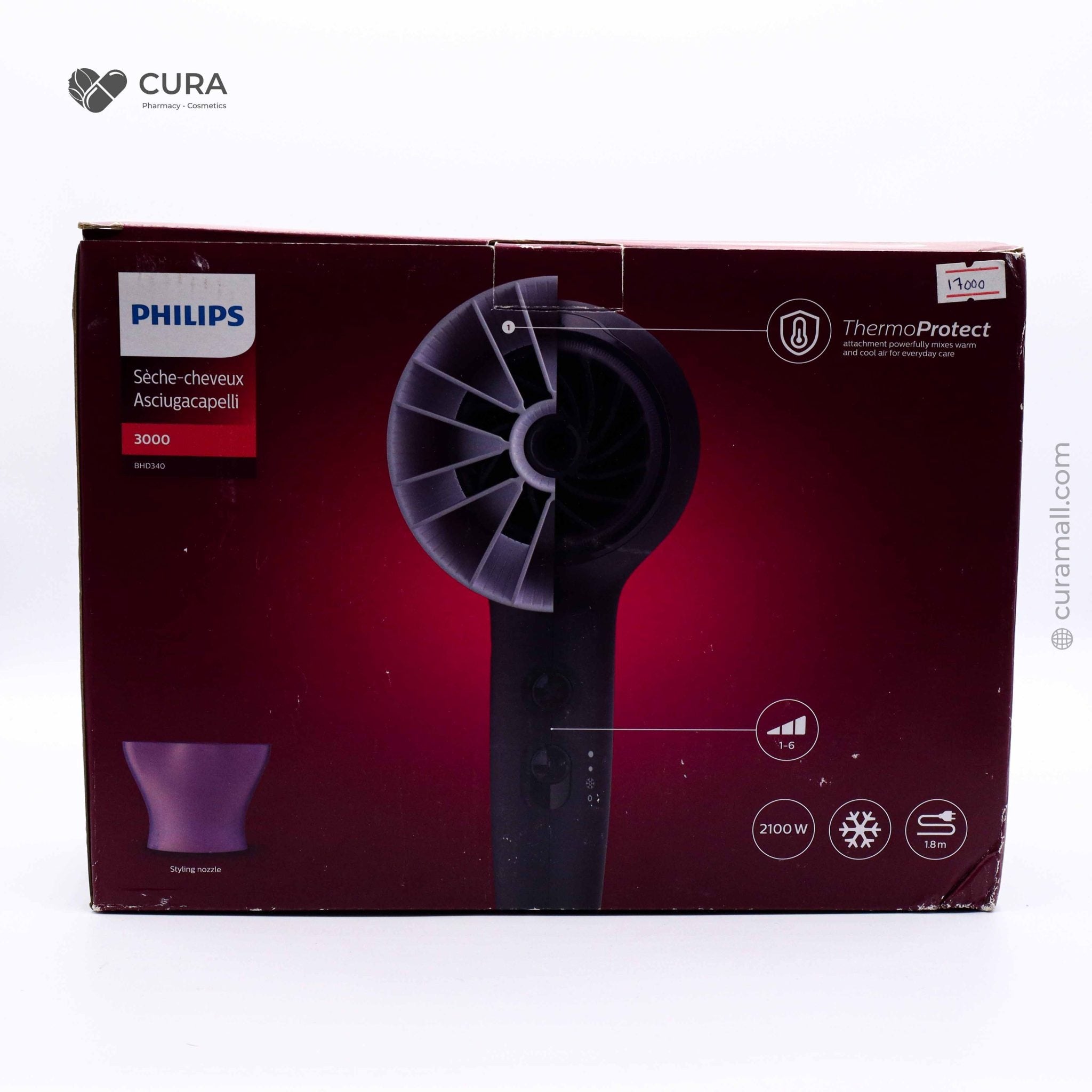 Philips Hair Dryer 3000 BHD340/10