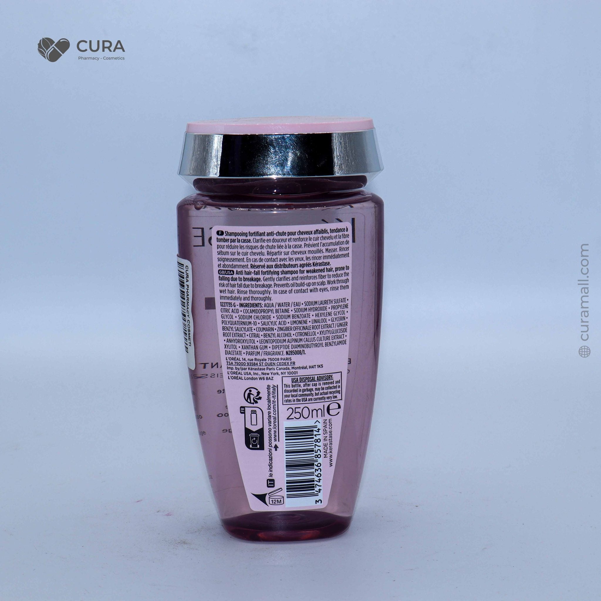 Kerastase Shampoo 250ml K Bain Hydra Fortifiant