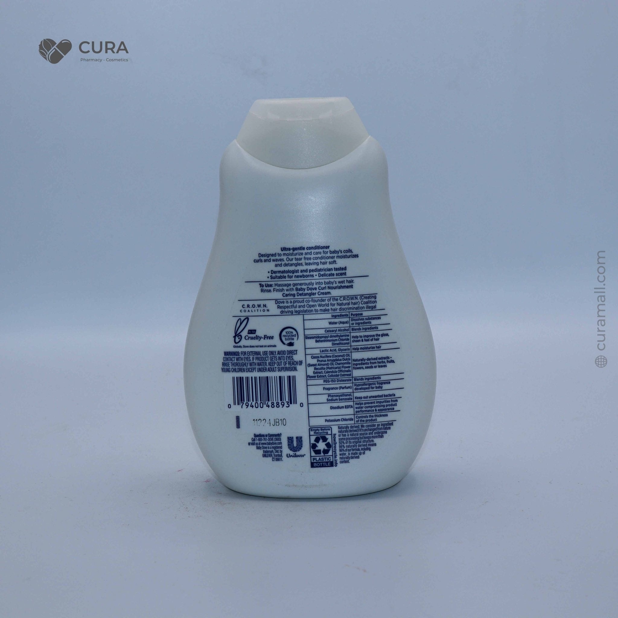 Dove USA Baby Soft Conditioner Curl Nourishment 384ml