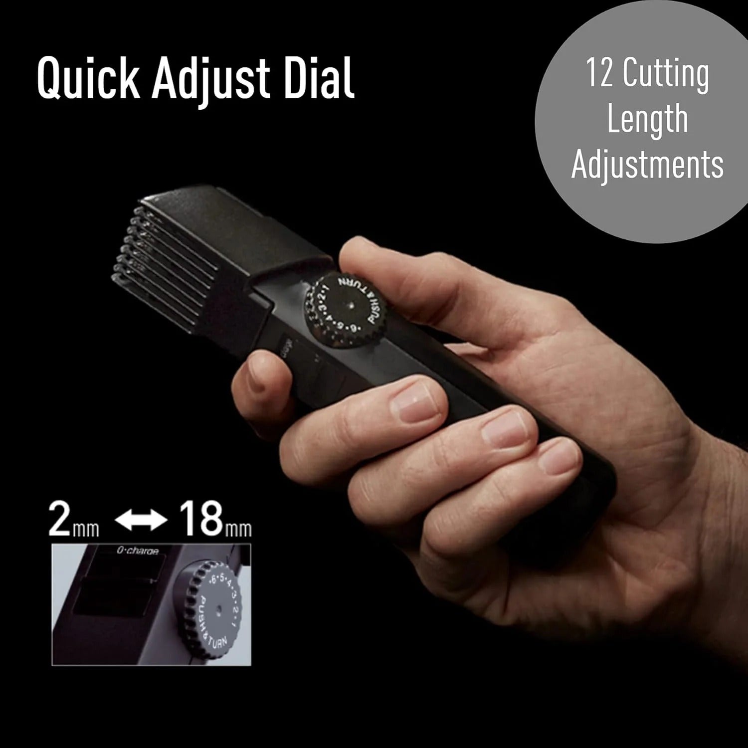 Panasonic Hair & Beard Trimmer ER-2051K