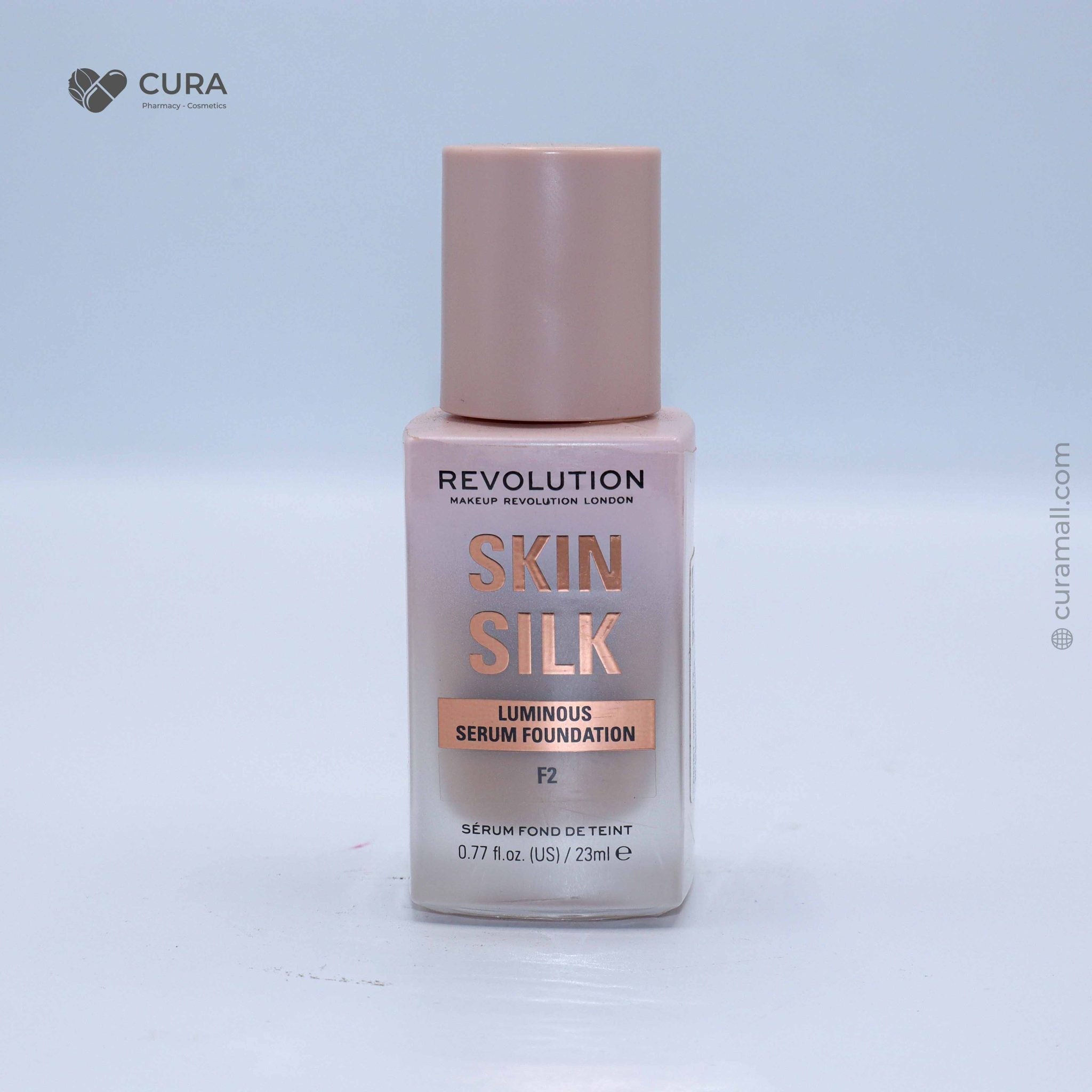 Revolution Skin Silk Luminous Serum Foundation F2 23ml