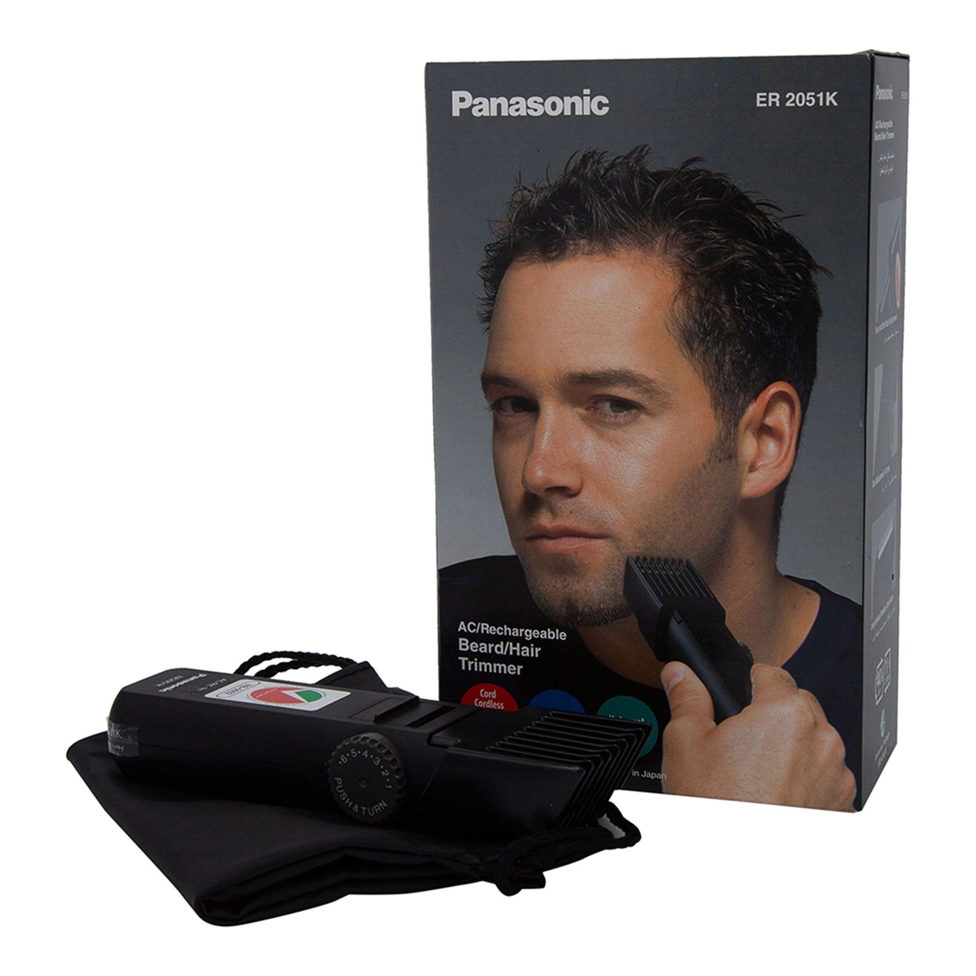 Panasonic Hair & Beard Trimmer ER-2051K