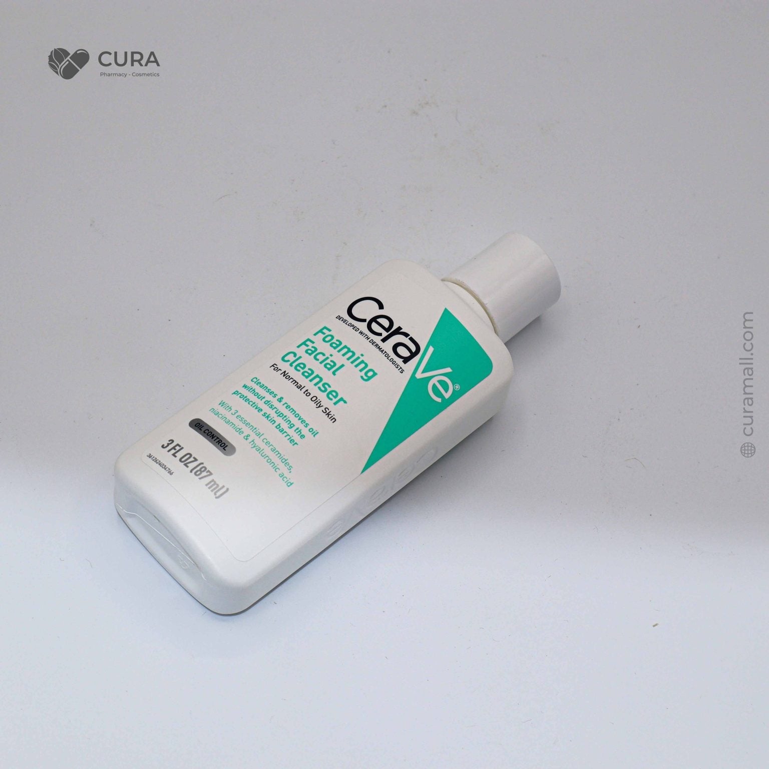 Cerave Foaming Facial Cleanser 087ml Normal To Oily Skin