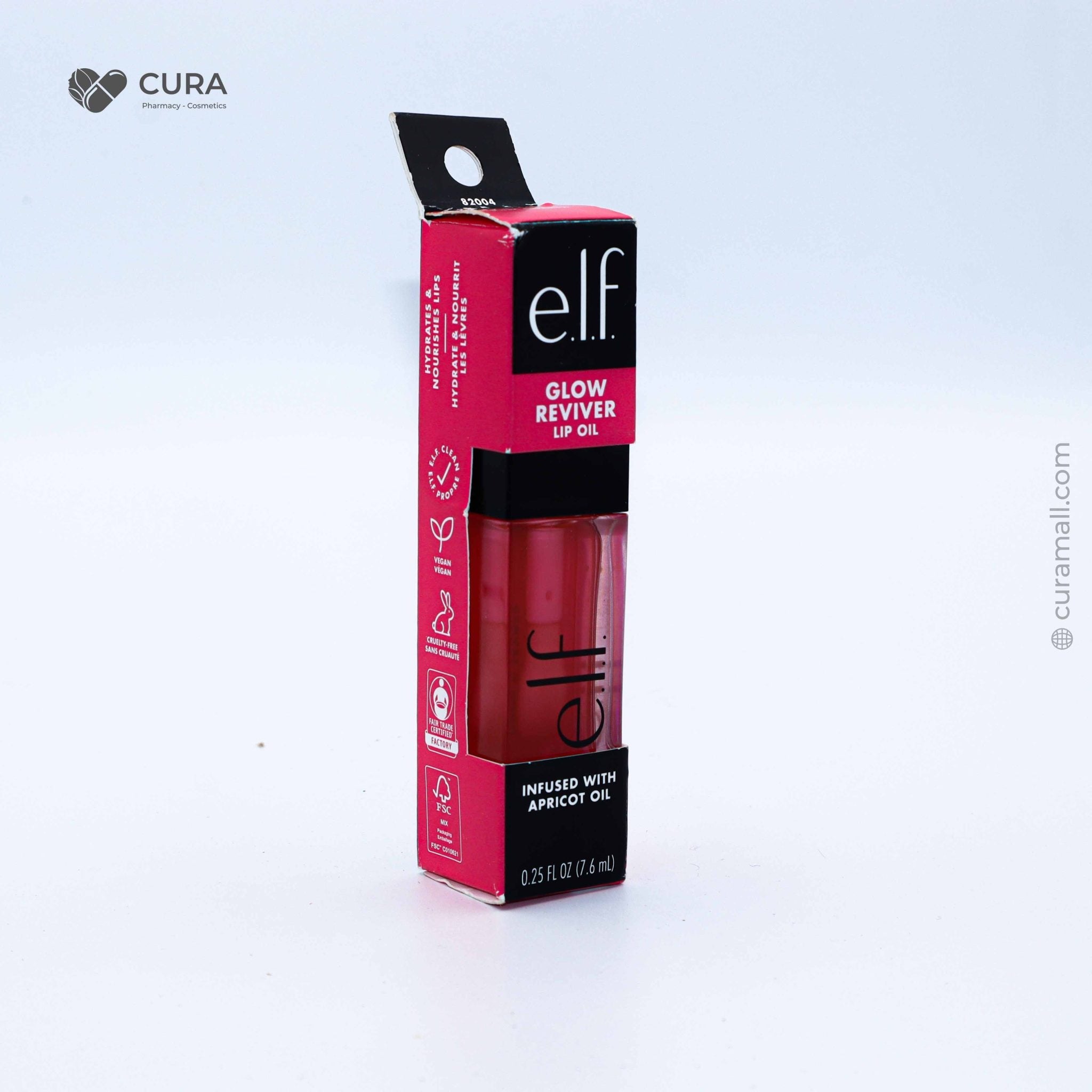 Elf Glow Reviver Lip Oil Pink Quartz 7.6ml