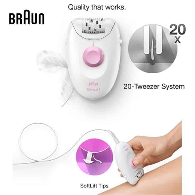 Braun Epilator Silk-épil 1 (SE1176)