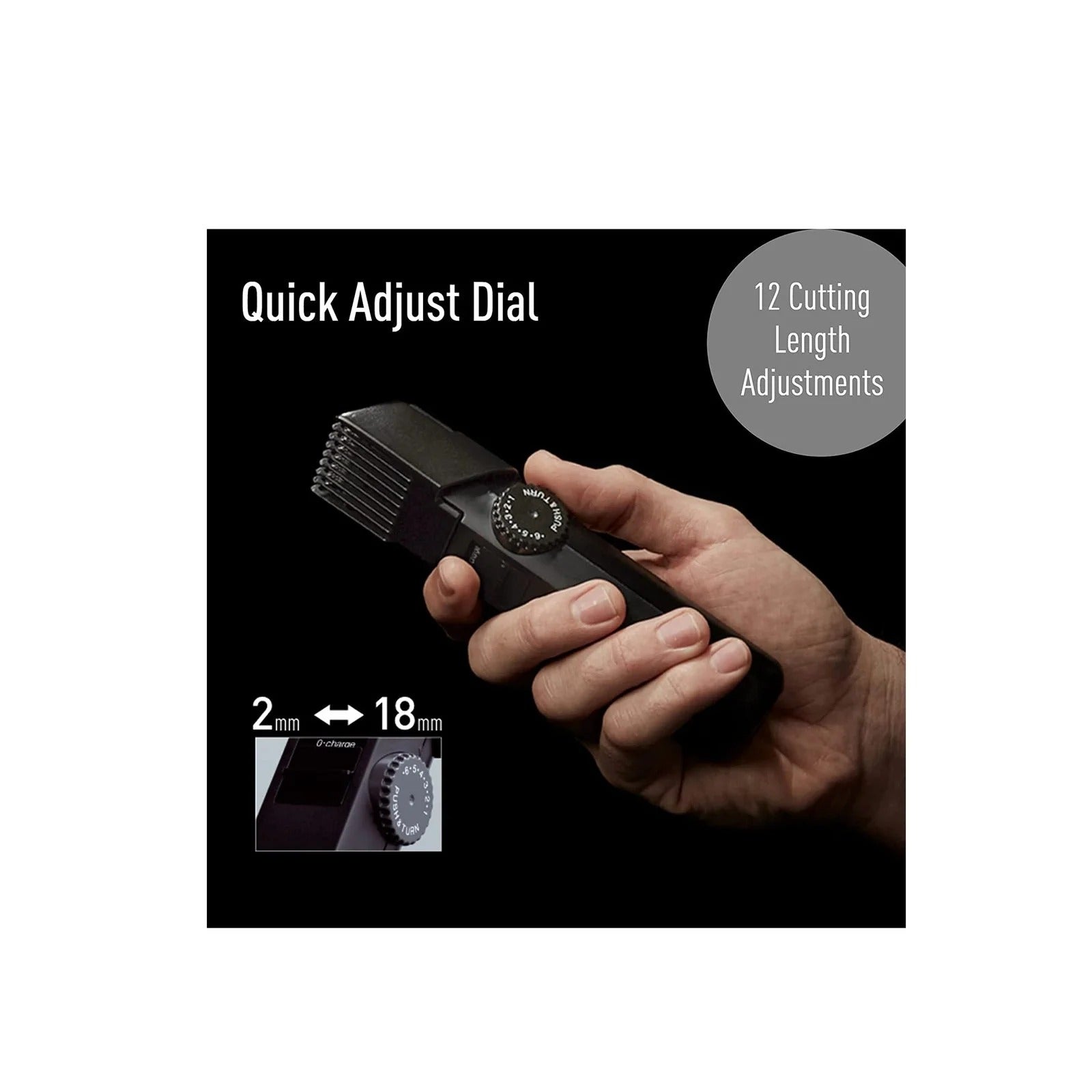 Panasonic Hair & Beard Trimmer ER-2051K