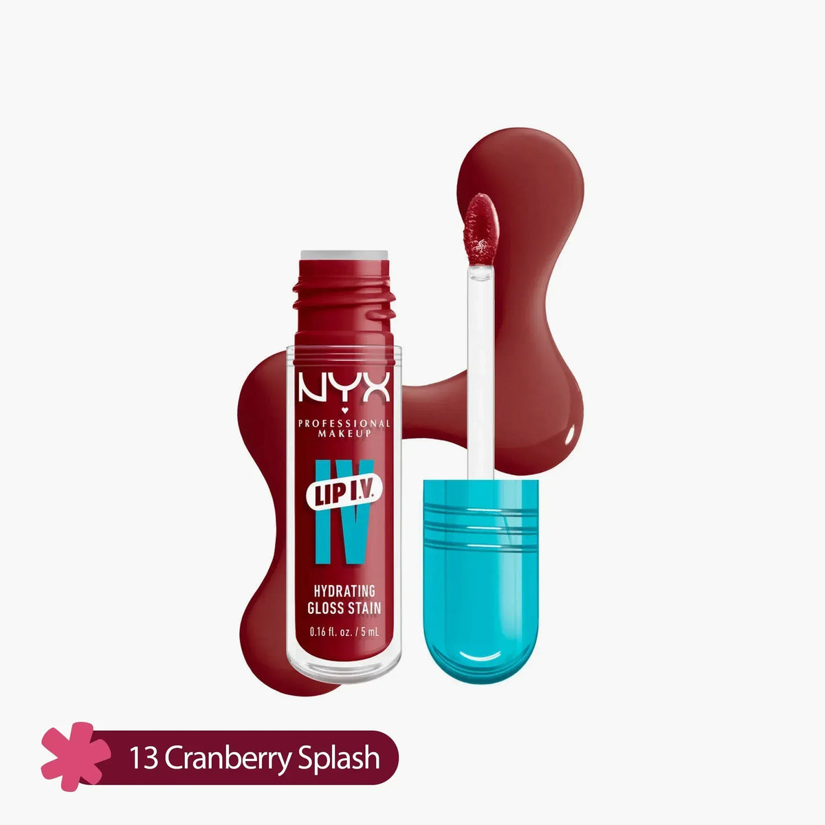 NYX Hydrating Gloss Serum 13 Cranberry Splash 5ml