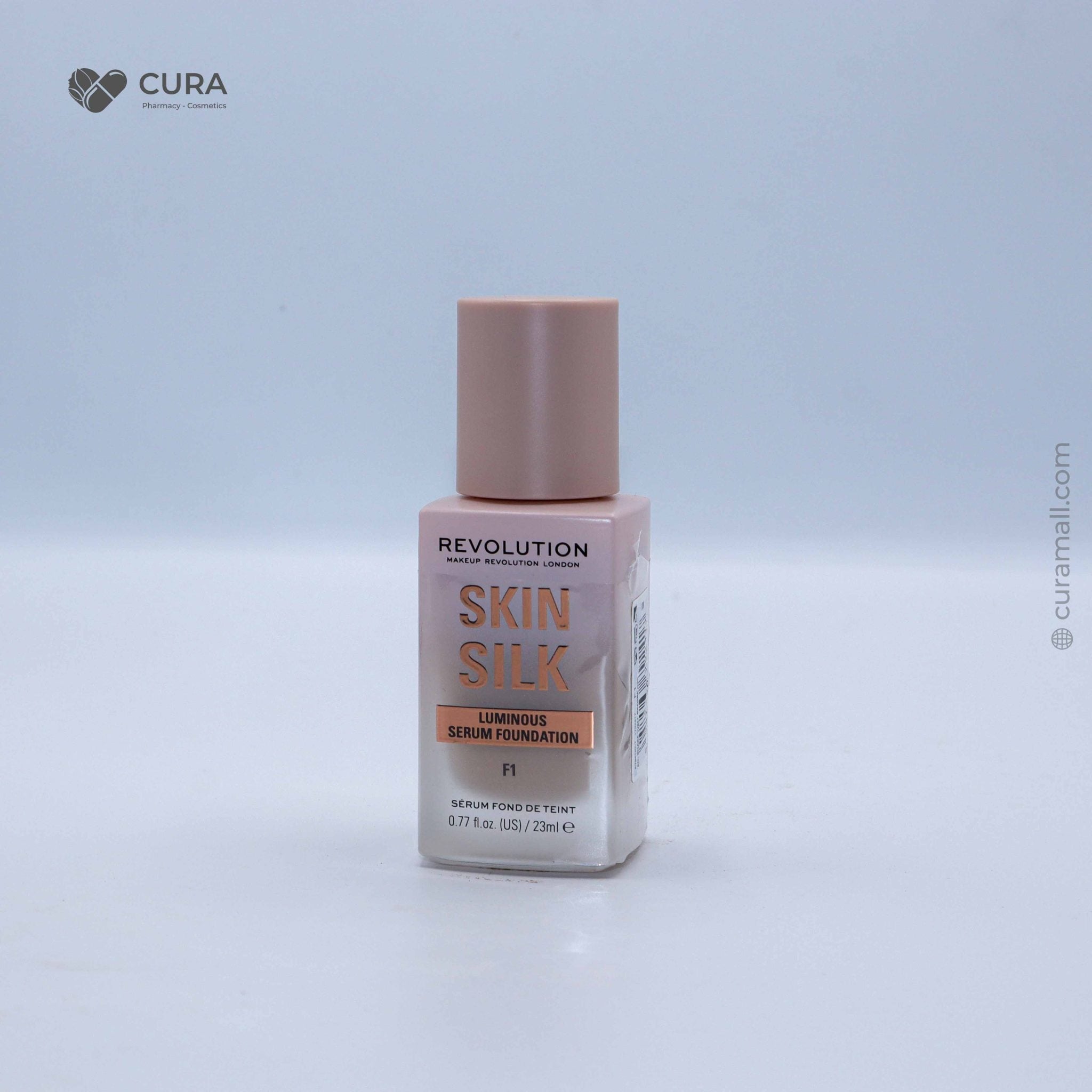 Revolution Skin Silk Luminous Serum Foundation F1 23ml