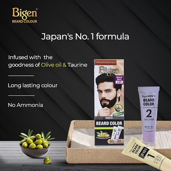 Bigen Men Beard Color B101 40ml