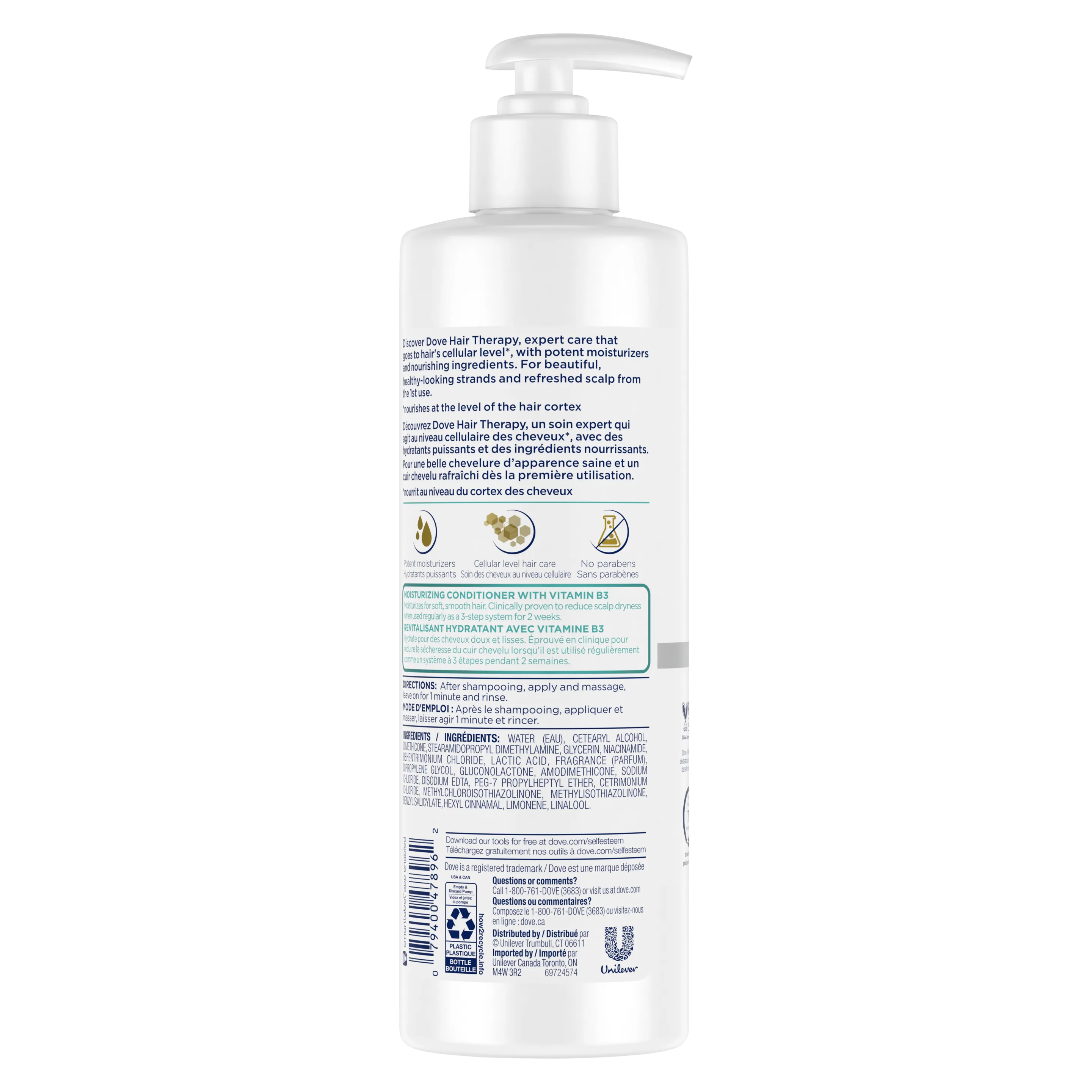 Dove USA Conditioner 400ml Dry Scalp Care