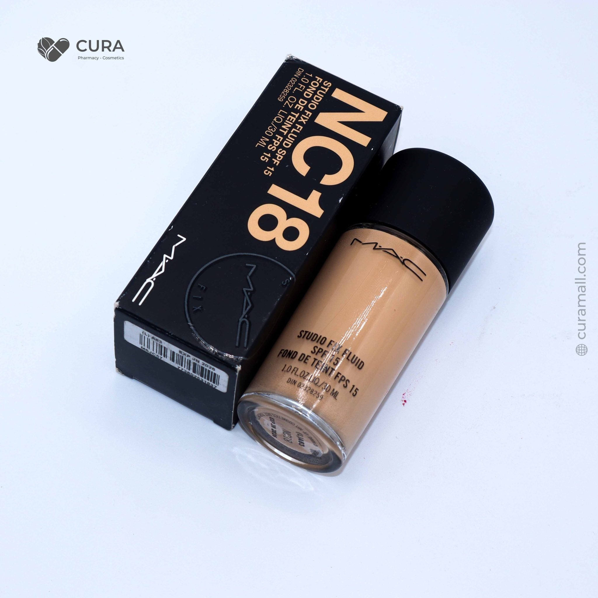 MAC Studio Fix Fluid Foundation NC18 SPF 15 30ml