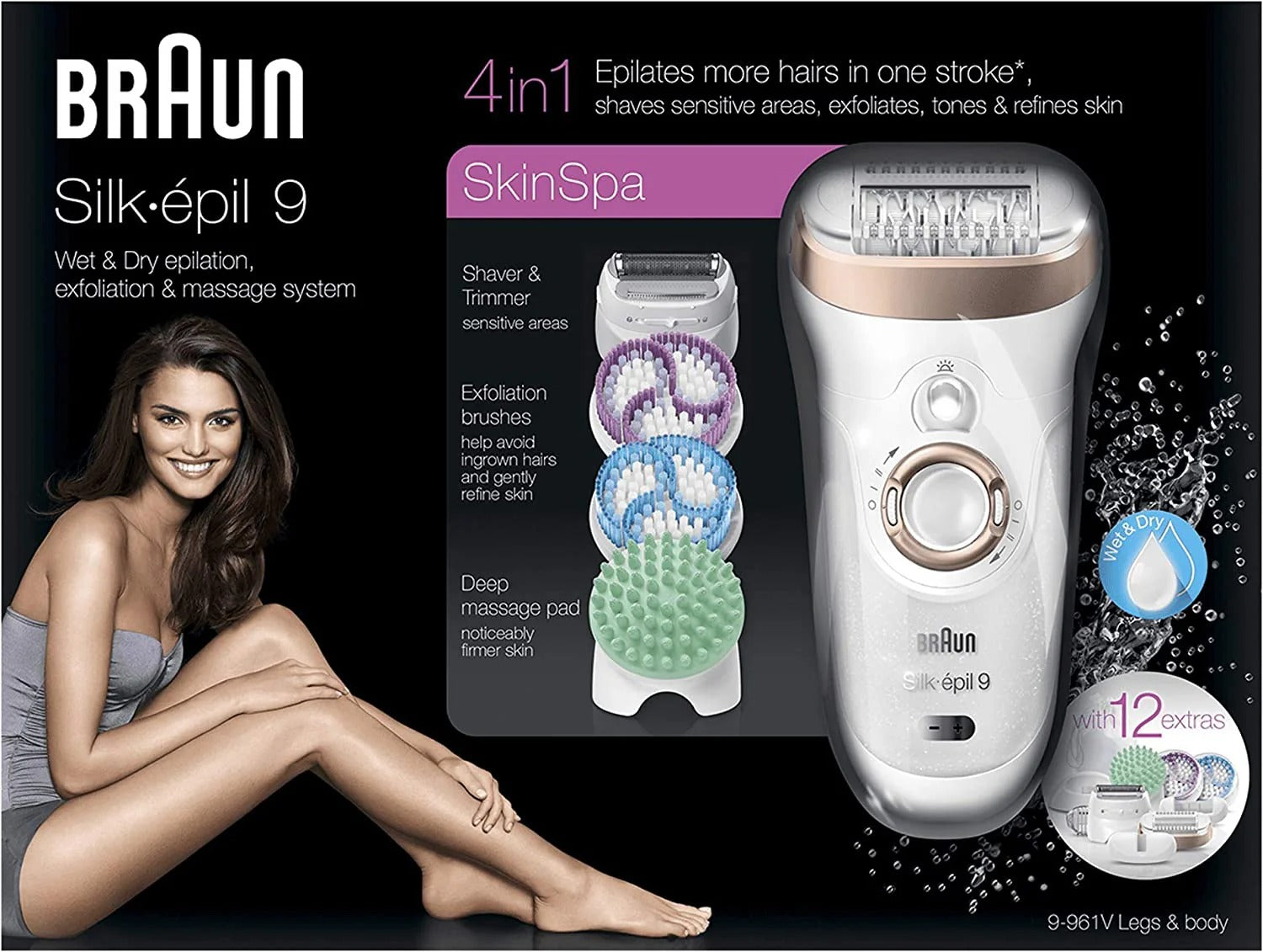 Braun Silk-épil 9 561 Epilator