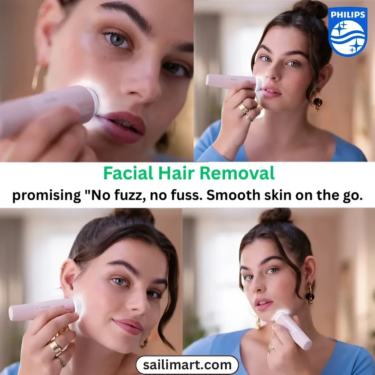 Philips Facial Hair Remover BRR454