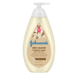 Johnsons Usa Baby Moisture Wash 600ml Vanilla &amp; Oat Scent