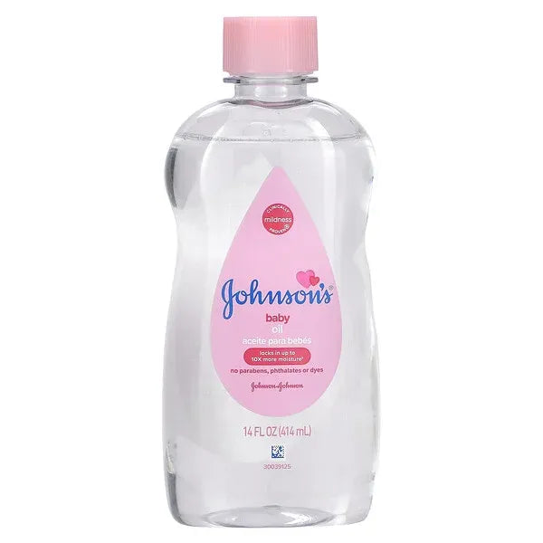 Johnsons Usa Baby Oil 414ml