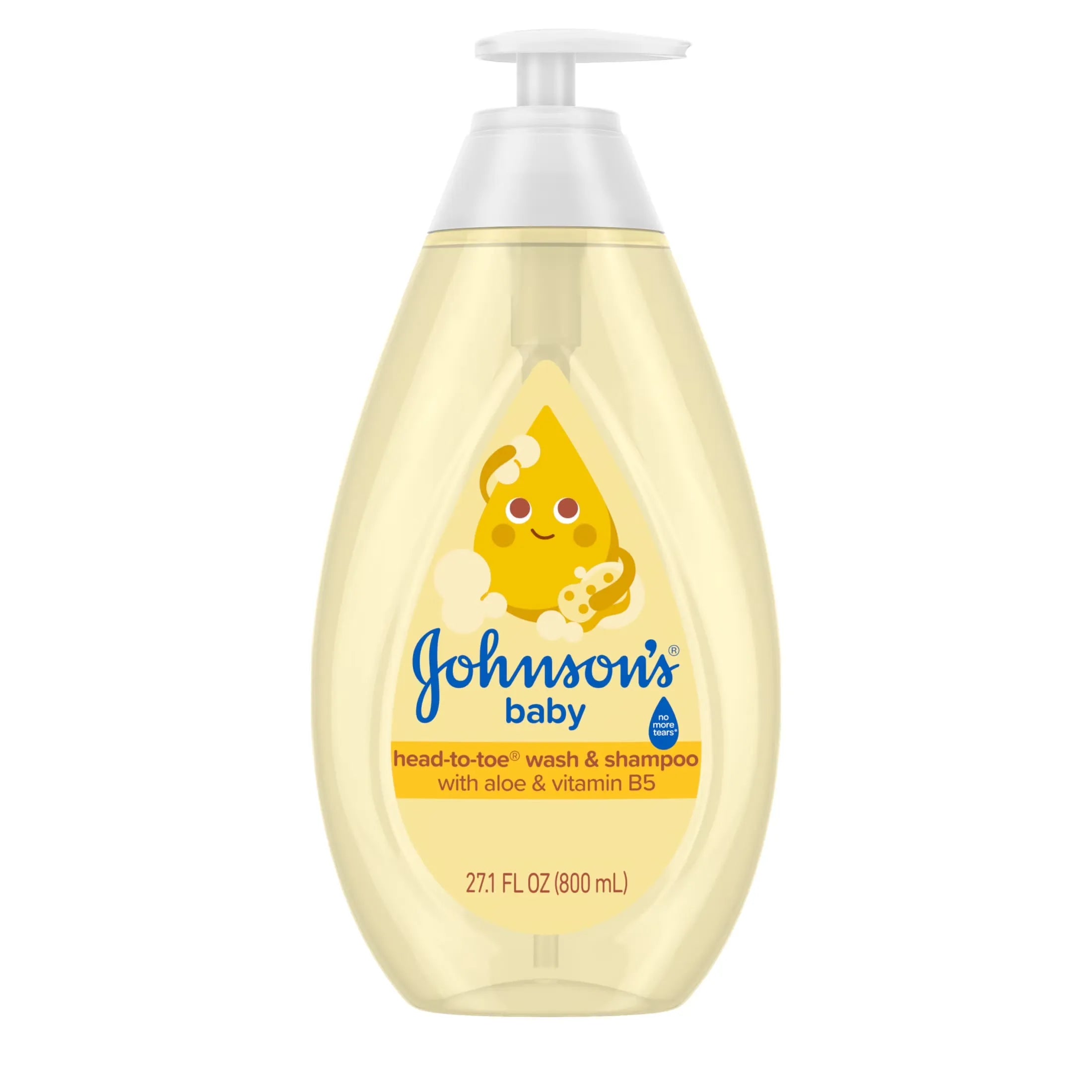 Johnsons Usa Baby Shampoo 800ml Head To Toe