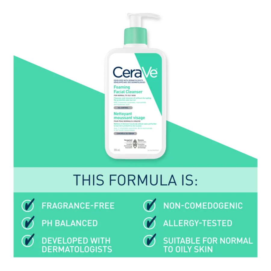 Cerave Canada Foaming Facial Cleanser 355ml