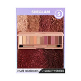 Sheglam Burgundy Palette 10.5g