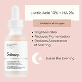 The Ordinary Lactic Acid 10% + HA 30ml