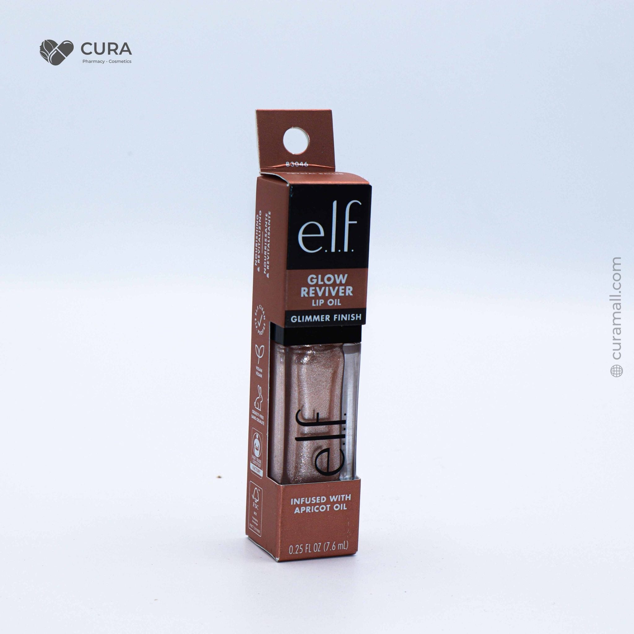 Elf Glow Reviver Lip Oil Crystal Baller 7.6ml
