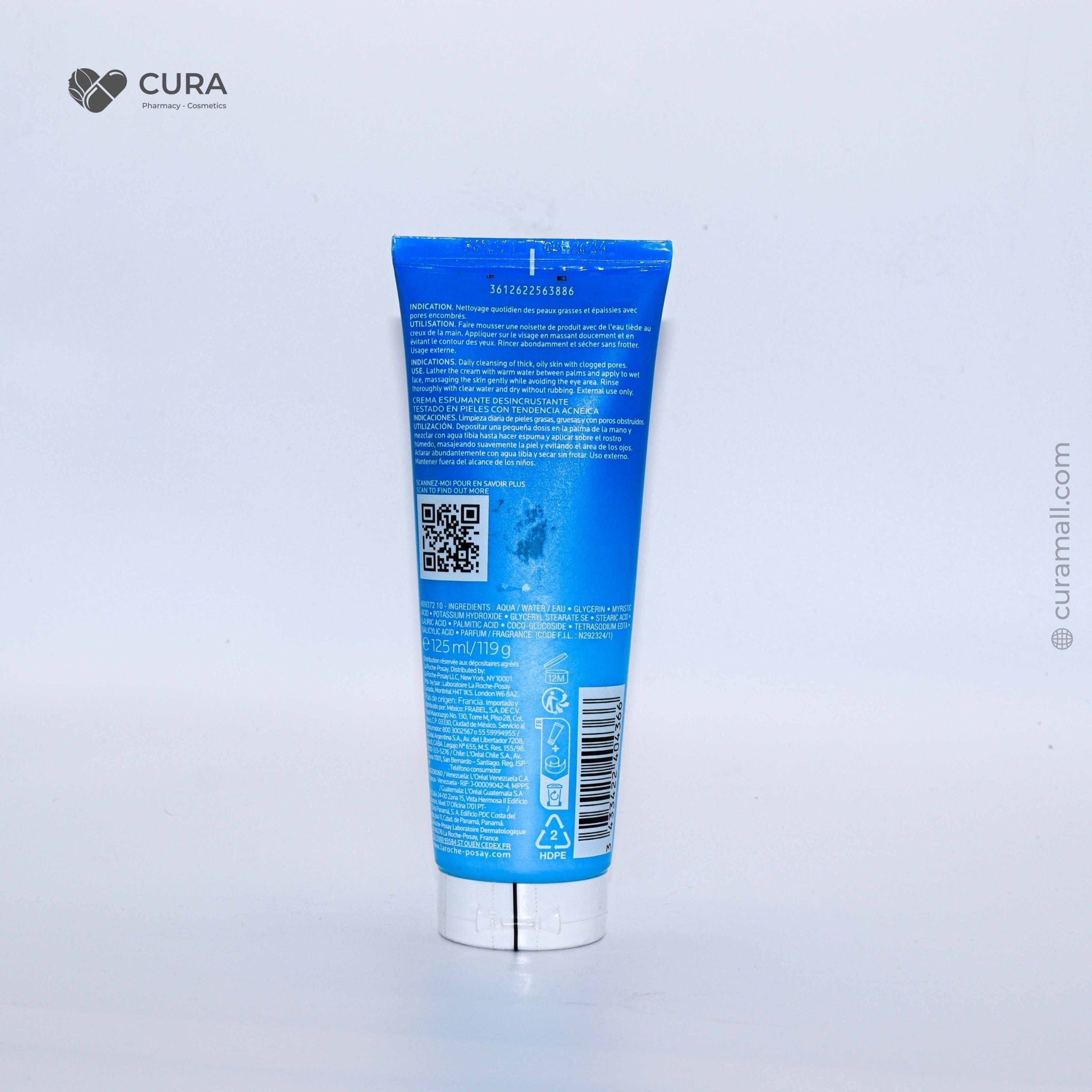 La Roche-Posay Effaclar Deep Cleansing Foaming Cream 125ml