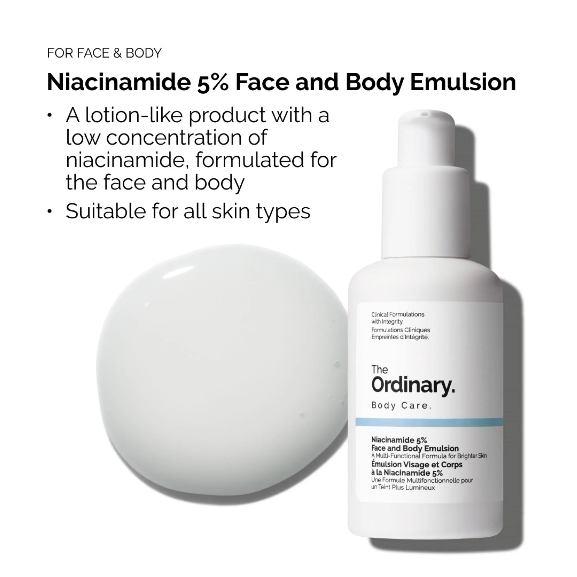 The Ordinary Niacinamide 5% Face and Body Emulsion 100ml
