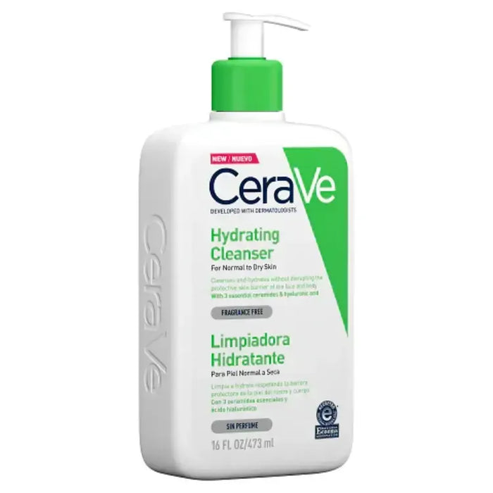 Cerave Hydrating Cream To Foam Cleanser 473ml