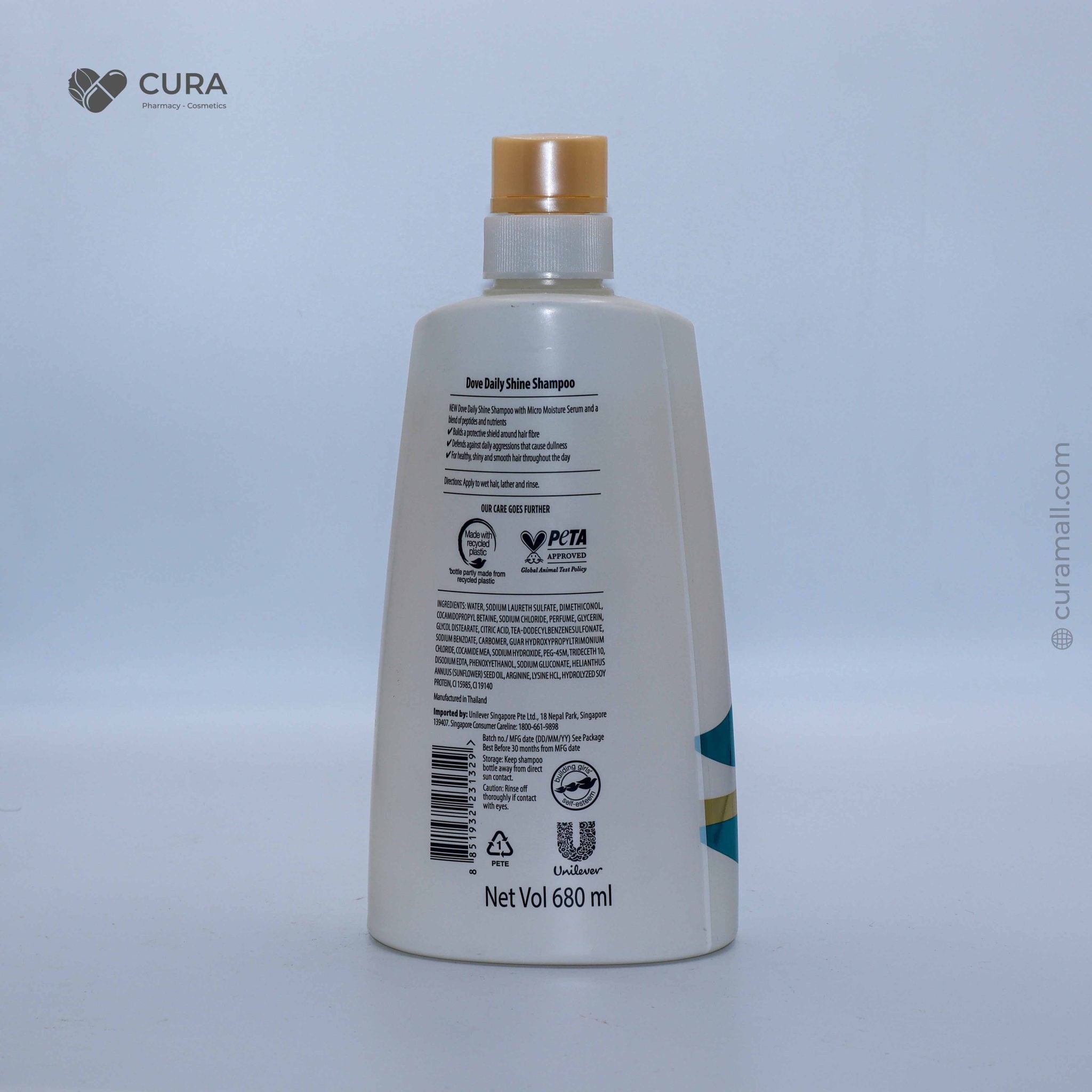 Dove Thai Shampoo 680ml Daily Shine