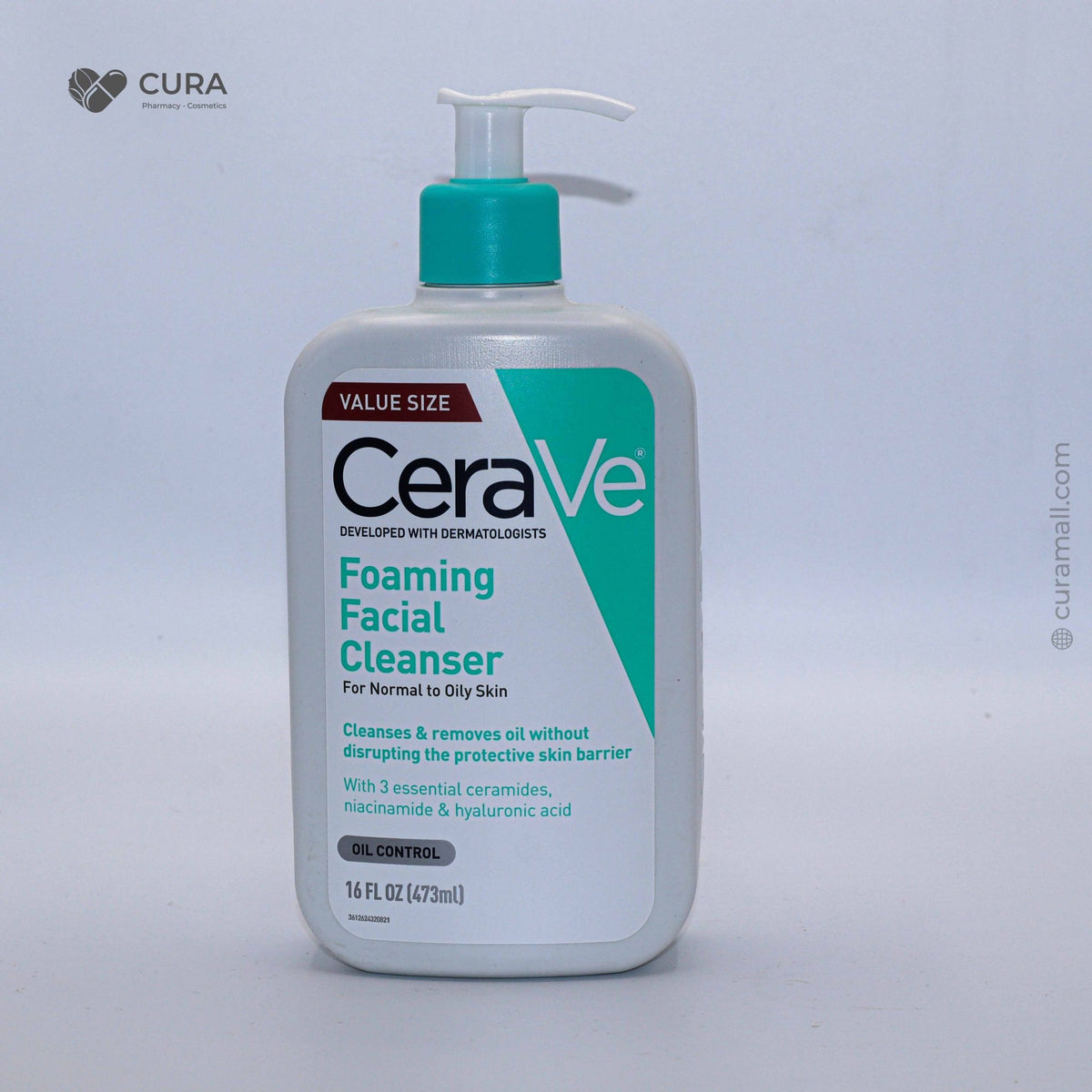 Cerave Foaming Facial Cleanser 473ml Oil Control